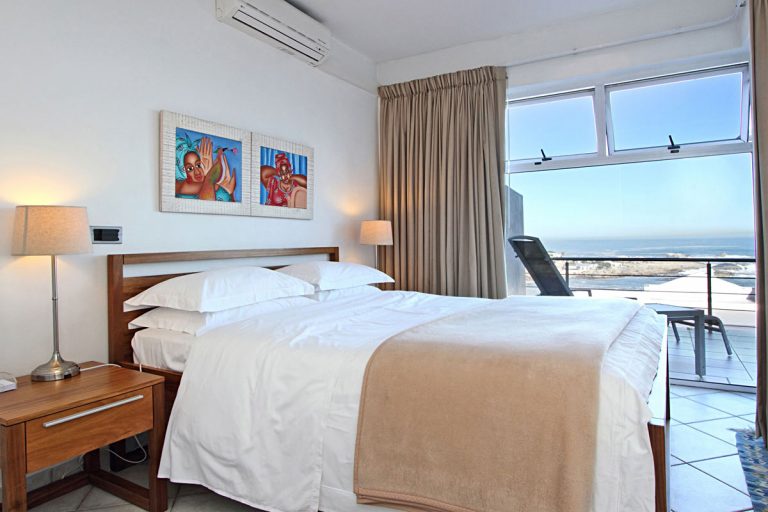 Camps-Bay-Terrace-Suite-1-bed-self-catering-apt-bedroom-with-sea-view