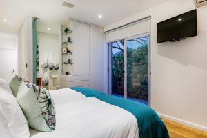 Beta-Villa-Holiday-Rental-Cape-Town-twin-room