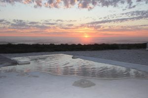 sunset-at-White-Sands-Beach-Villa-Yzerfontein