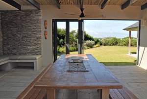 Indoor patio with bbq-Meadows-plettenberg accommodation