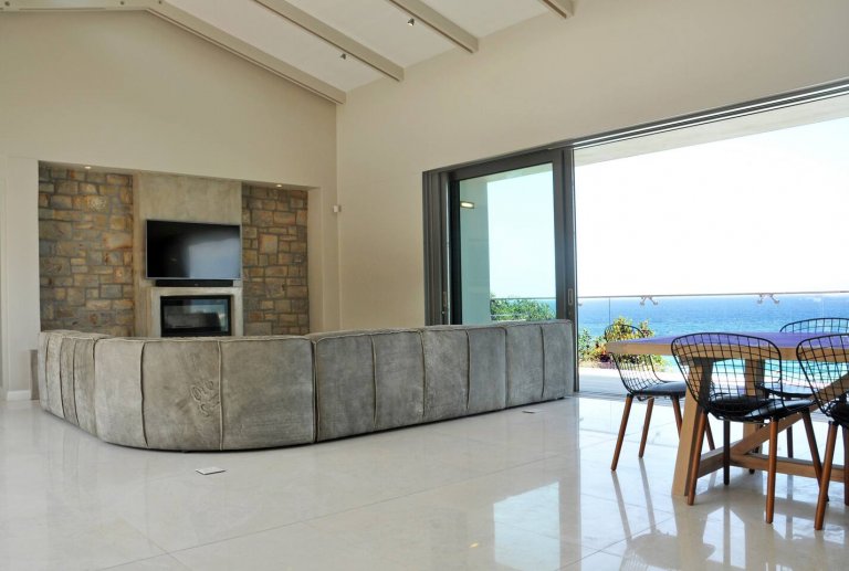 Lounge -The Cliffhanger Villa - Plettenberg Rentals