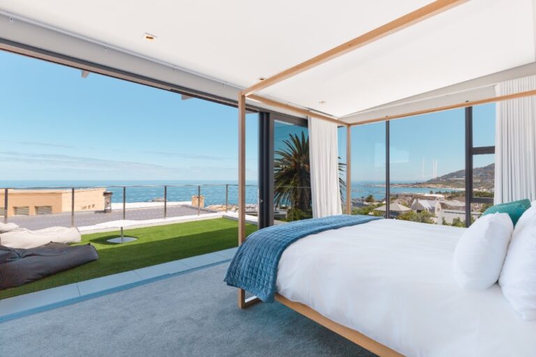 Amara Penthouse in Camps Bay - Sea Views from the main bedroom of this elegant penthouse