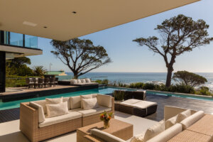 Luxury Villa in Camps Bay - exterior day shoot