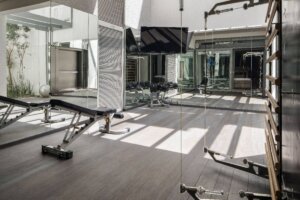 Six bedroom Mansion- Cape Town -gym
