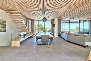 Living area with great view - Cape Town Rental Argyle Villa