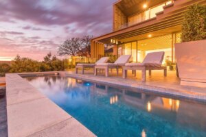 Solar heated lap pool - camps bay villa Argyle Villa