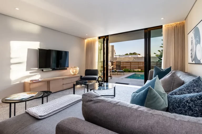 beta villa downstairs lounge