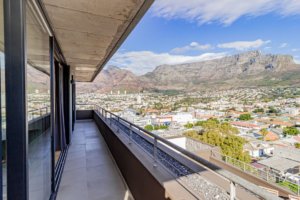 Incredible views from balcony of modern apartment 40 on L